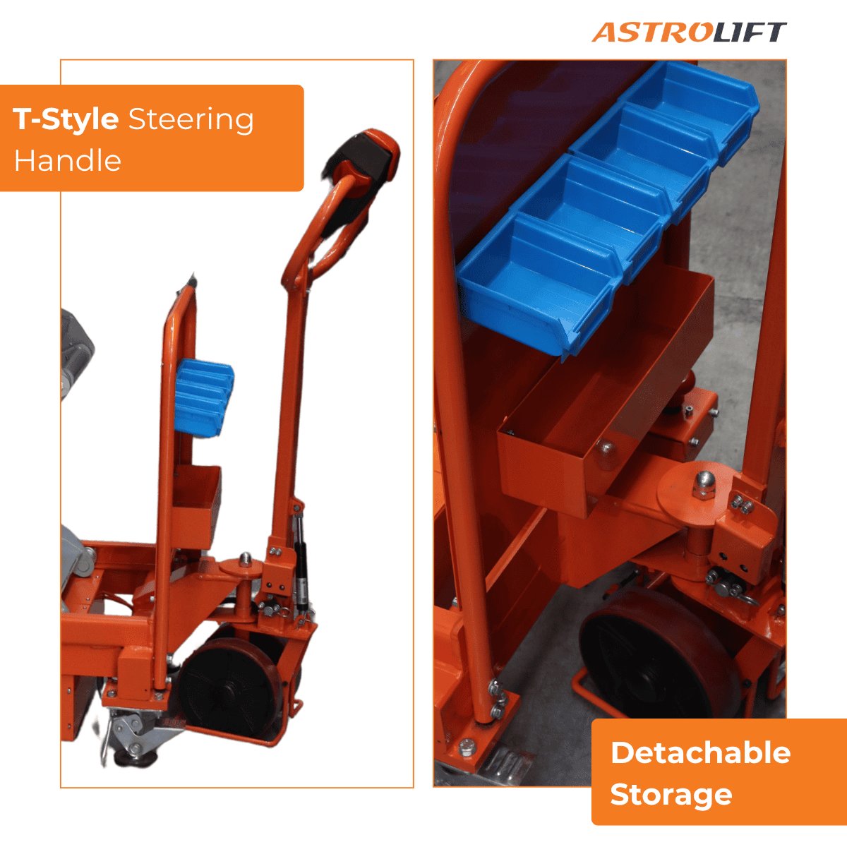 Buy Mobile Lift Trolley - Electric in Material Handling available at Astrolift NZ